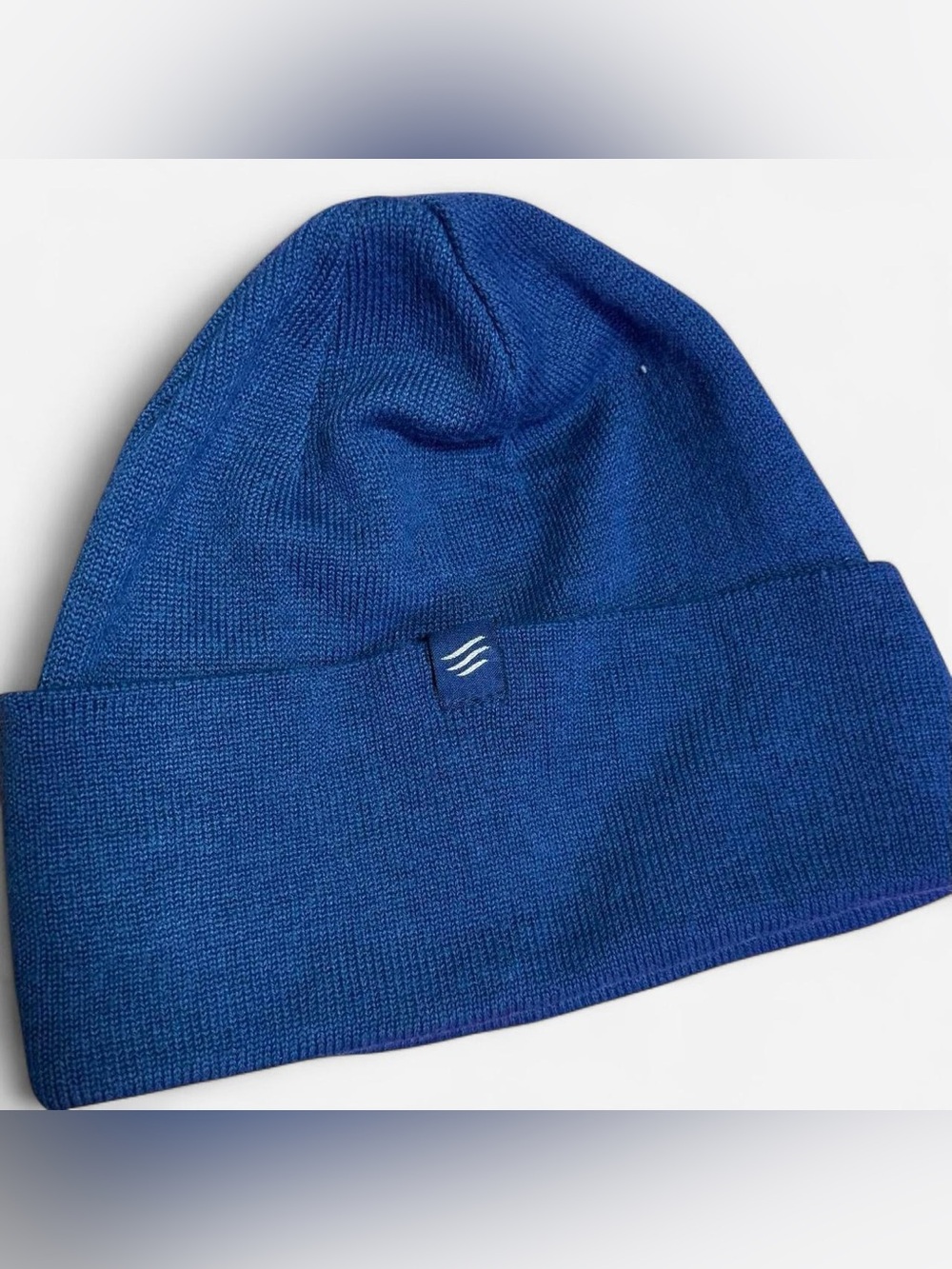 United By Blue Unisex Beanie • Sienna • OSFM • blue and golden fall winter warm - Picture 5 of 6